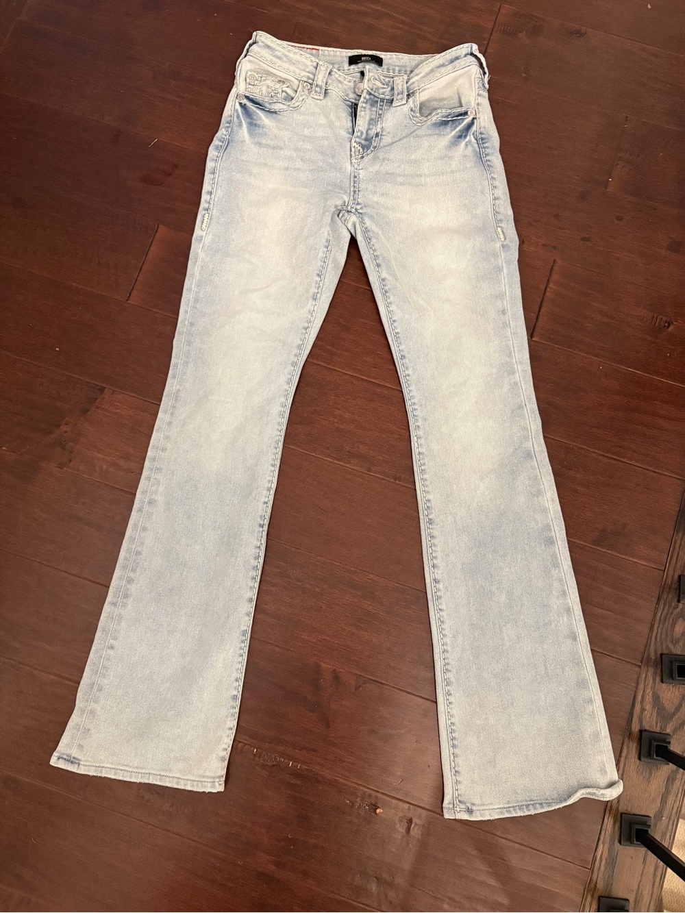 True Religion Light Wash Bootcut Jeans - Light Blue
